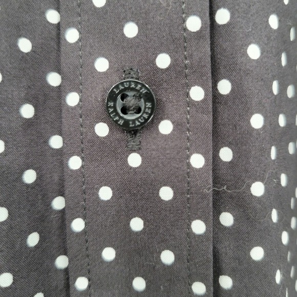 Lauren Ralph Lauren long sleeve top button shirt size XL - Picture 6 of 10